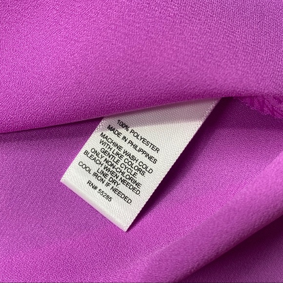 Express Semi Sheer Split Back Tank Top - Picture 6 of 7